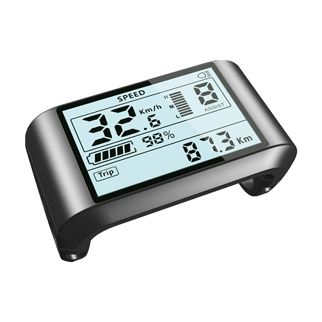 Pantalla de bicicleta eléctrica 750S de 3,2 pulgadas compatible con UART/CAN 