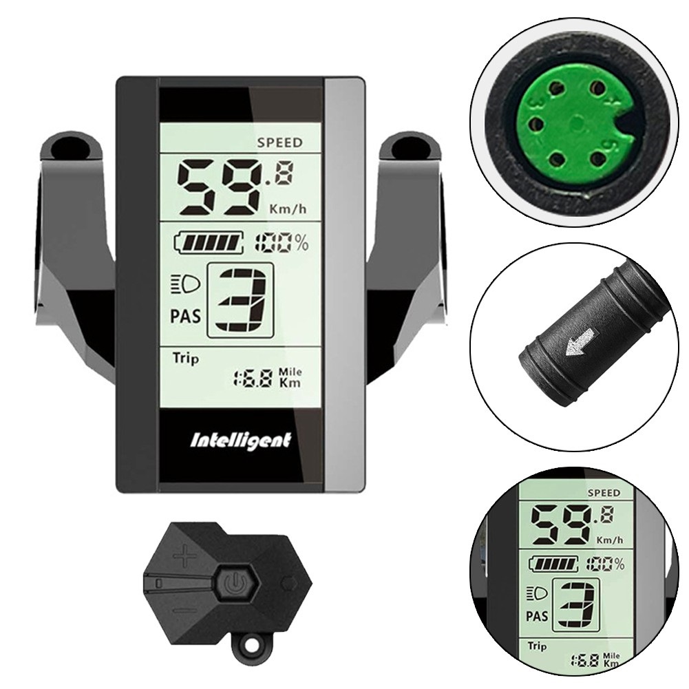 la lente 2.8-inch modificó el sensor de luz para requisitos particulares de la exhibición del logotipo 800S Ebike opcional